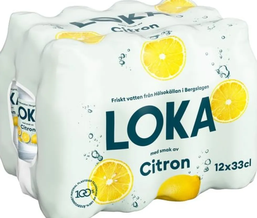 Dricka LOKA citron 33cl pet