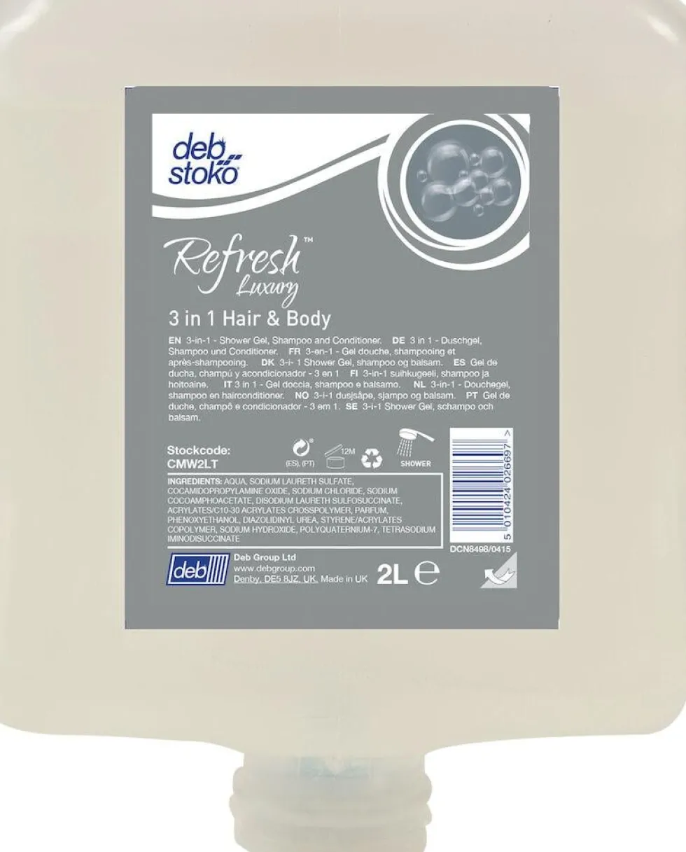 Duschtvål Refresh Lux 3in1 HairoBody 2L