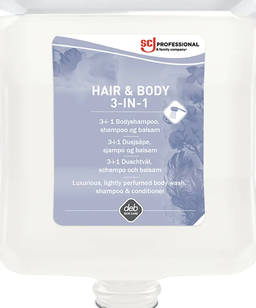Duschtvål Refresh Lux 3in1 HairoBody 2L