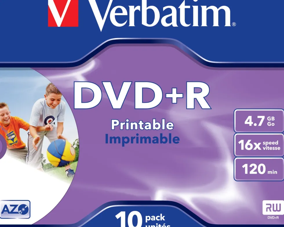 DVD+R 16x 4,7GB printable (10)