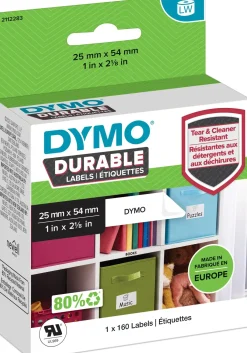 DYMO LabelWriter Durable 25 mm x 54 mm Små multifunktionseti