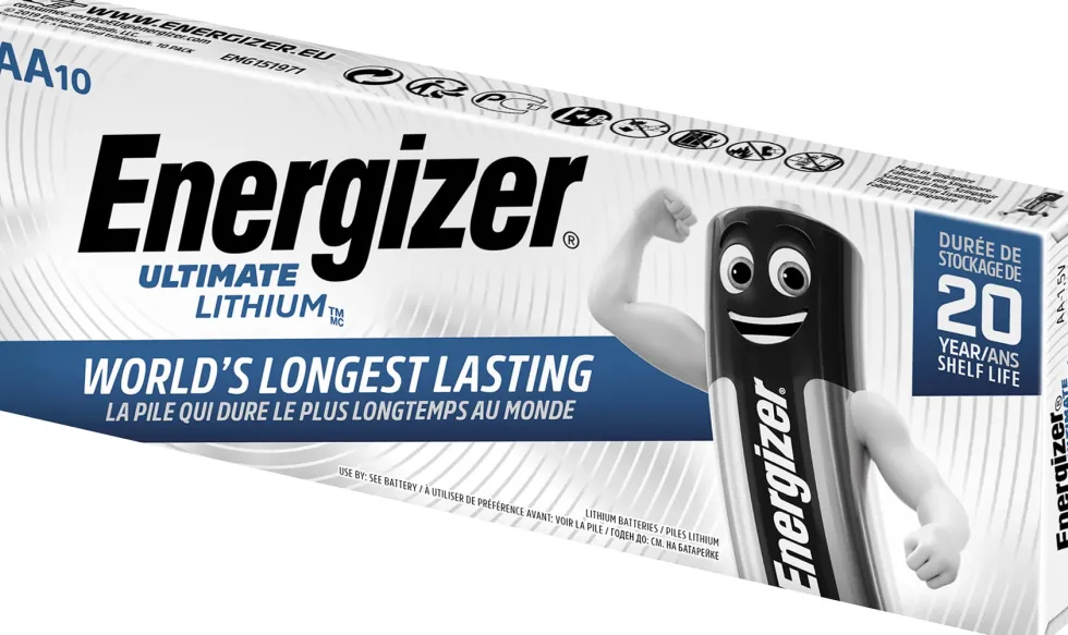 Energizer Batteri Ultimate AA, 10/FP