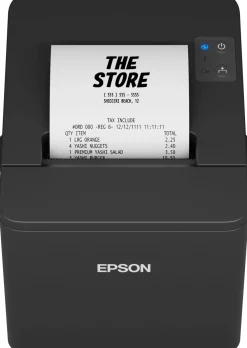 Epson TM-T20IV, 8 dots/mm (203 dpi), cutter, USB, RS232