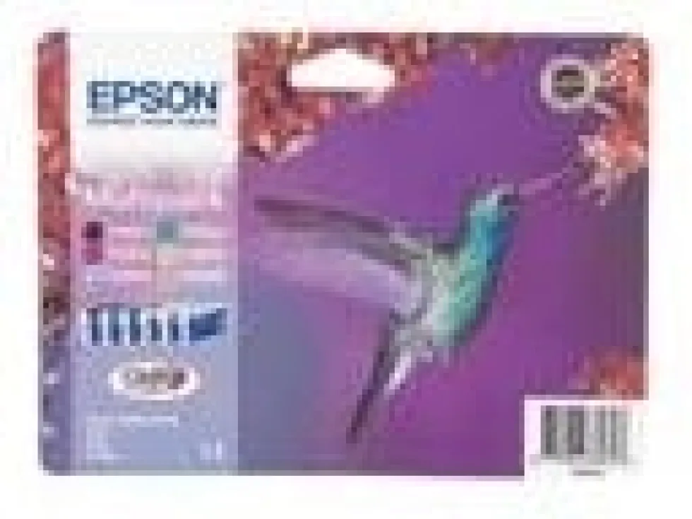 Epson T0807 Multipack - 44.4 ml - svart, gul,