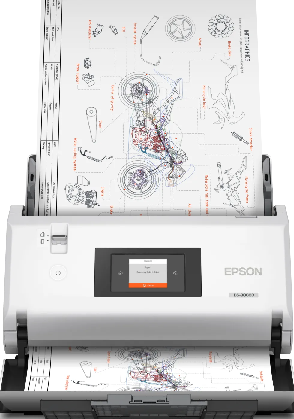 Epson WorkForce DS-30000 A3 scanner