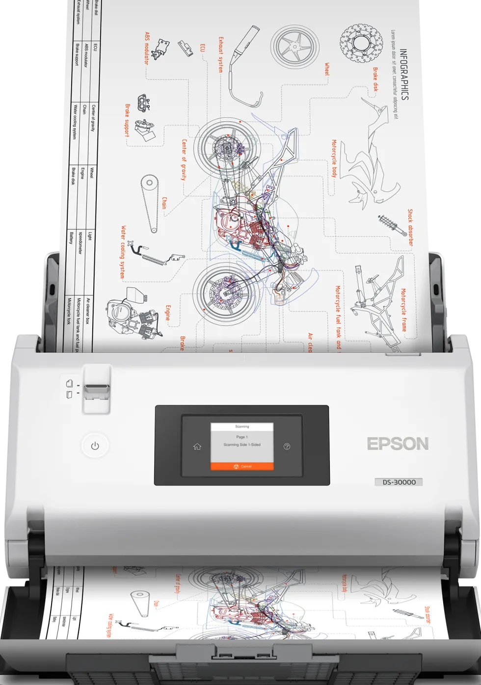 Epson WorkForce DS-30000 A3 scanner