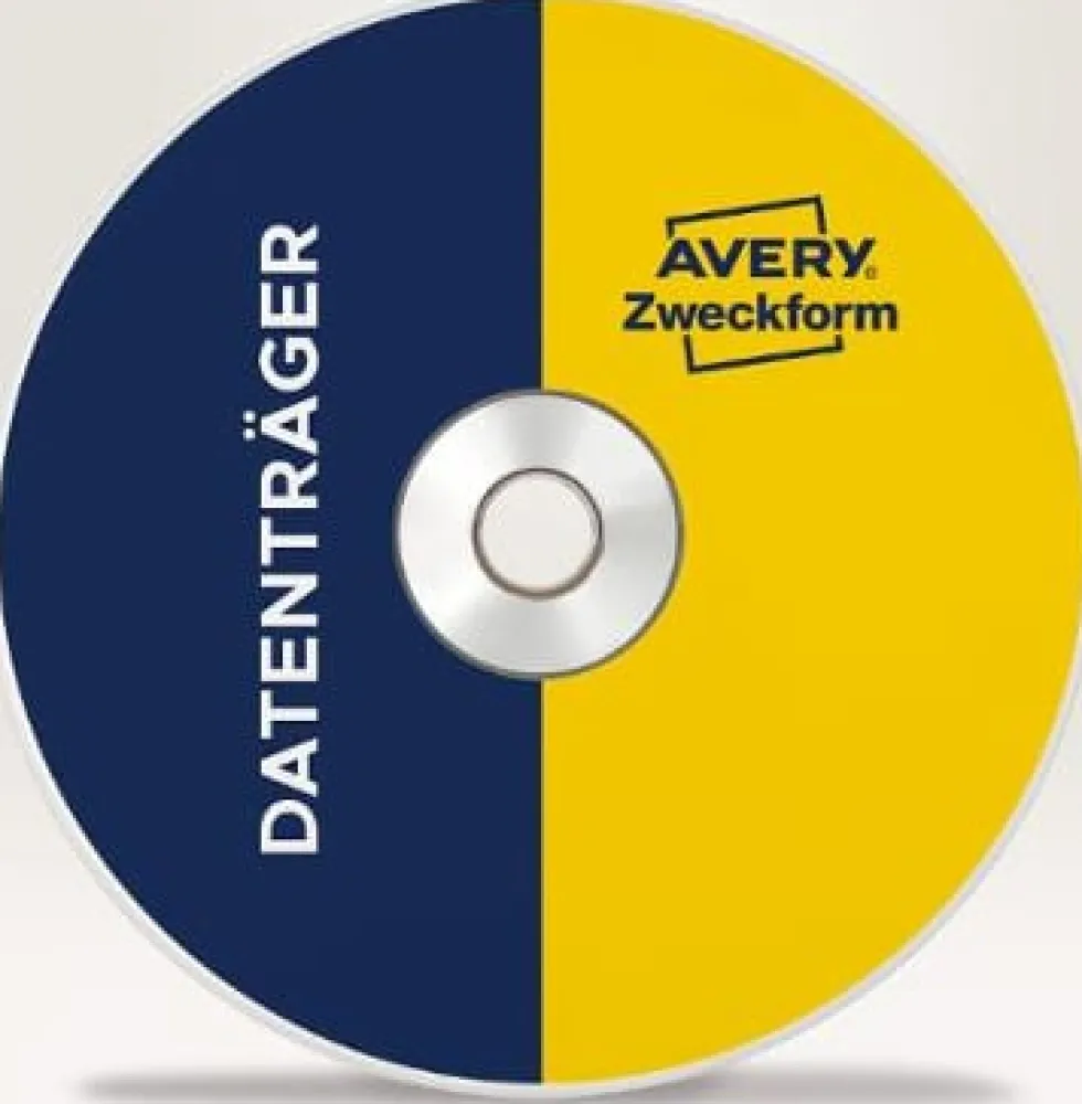 Etikett AVERY Classic size CD 50/fp