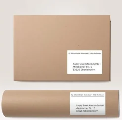 Etikett AVERY Ultra Grip 99,1x67,7mm 800/FP