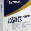 Etikett LYRECO 99,1x38,1mm 3500/fp