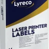 Etikett LYRECO 99,1x67,7mm 2000/fp