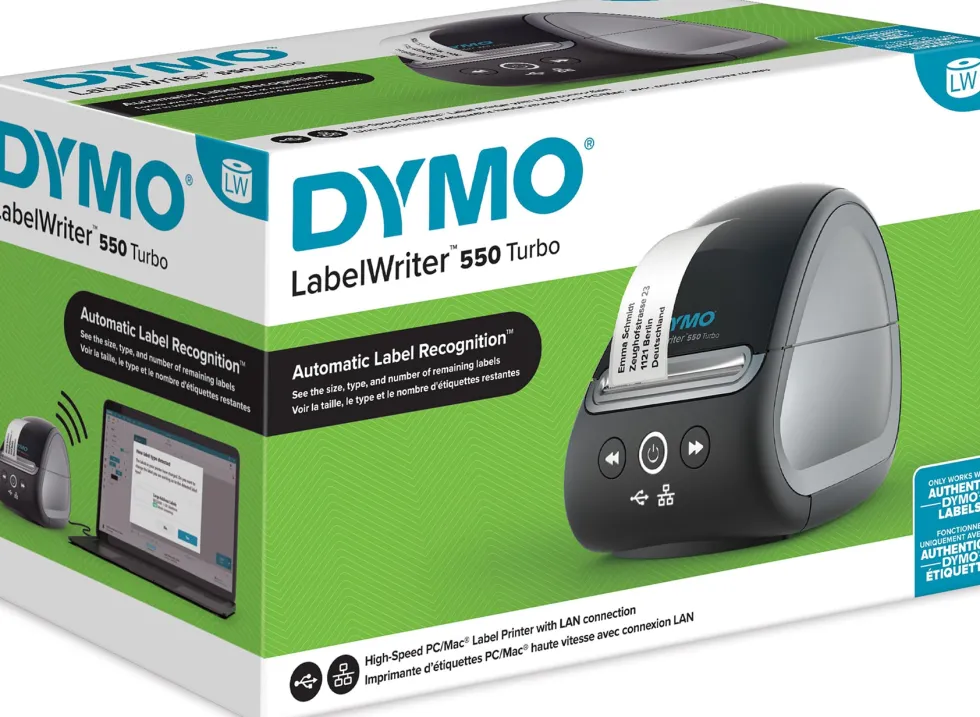 Etikettskrivare DYMO LW 550 Turbo