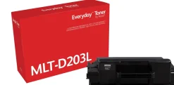 EVERYDAY Black Toner replaces Samsung MLT-D203L, High Capaci