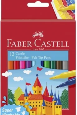 Fiberpenna Barn sorterade färger 12/fp