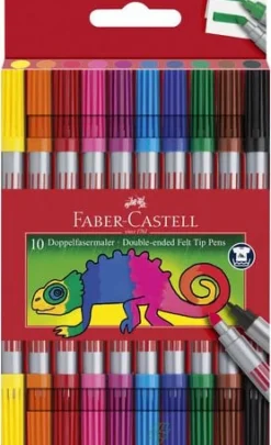 Fiberpenna Dubbelspets Etui 10/fp