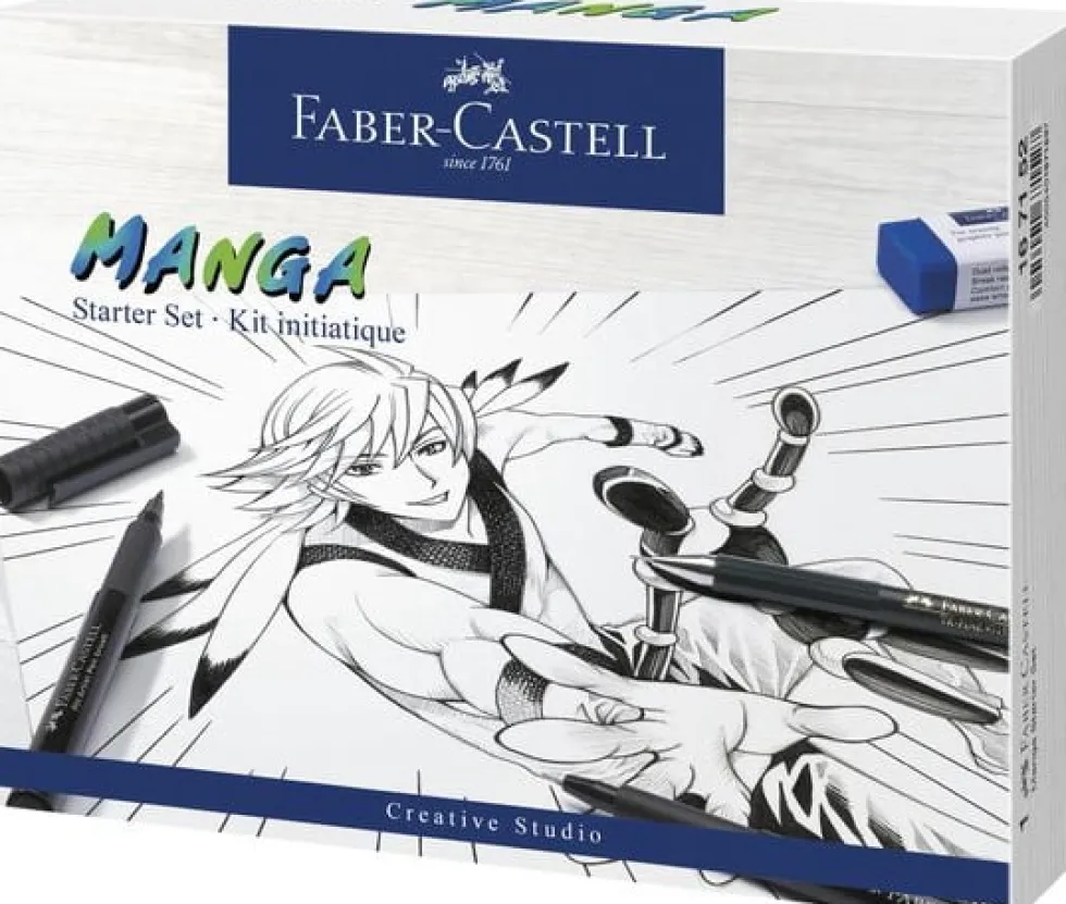 Fiberpennor Faber Castell Manga
