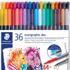 Fiberspetspenna Marsgraphic Duo (36)