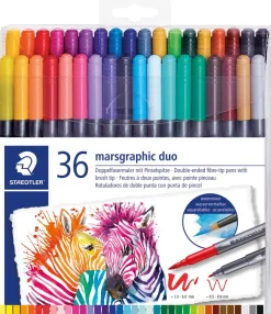 Fiberspetspenna Marsgraphic Duo (36)