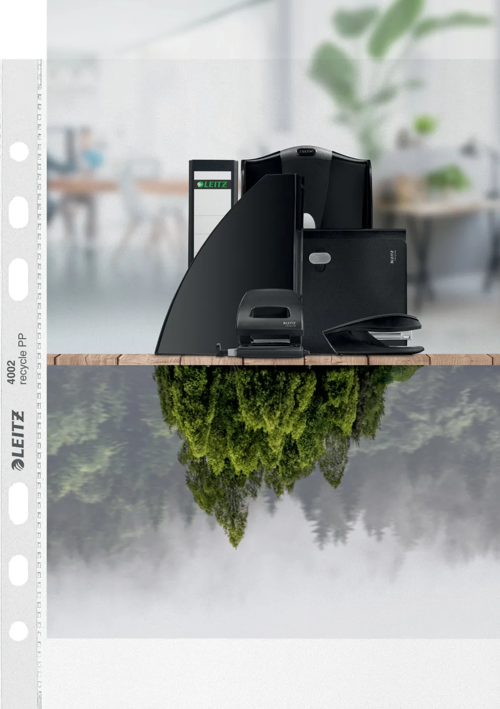 Ficka Leitz Recycle 100my A5 PP 25/fp