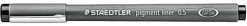 Fineliner STAEDTLER 0,5mm svart