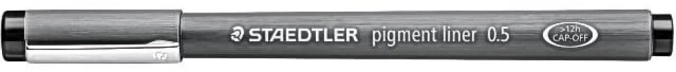 Fineliner STAEDTLER 0,5mm svart