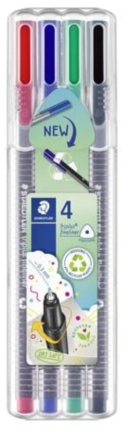 Fineliner STAEDTLER Triplus Color 4/fp