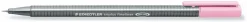 Fineliner Triplus 0,3mm ljus carmine