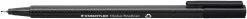 Fineliner Triplus 0,3 mm svart