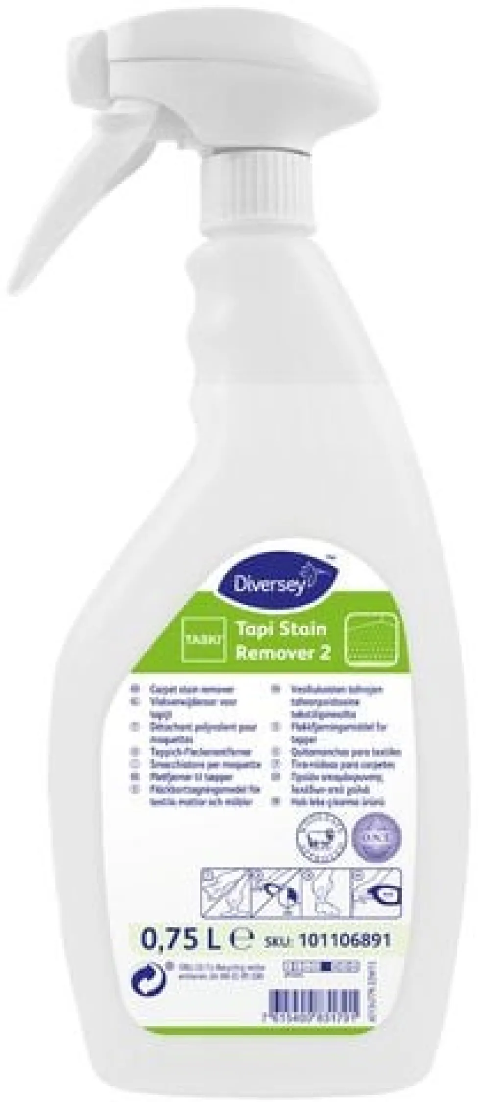 Fläckborttagning TASKI Stain2 750ml 6/fp