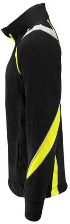 Fleecejacka PROJOB 2328 svart/gul 3XL