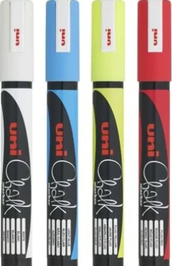 Fönster/Kritfärg Uni Chalk, 4 färger