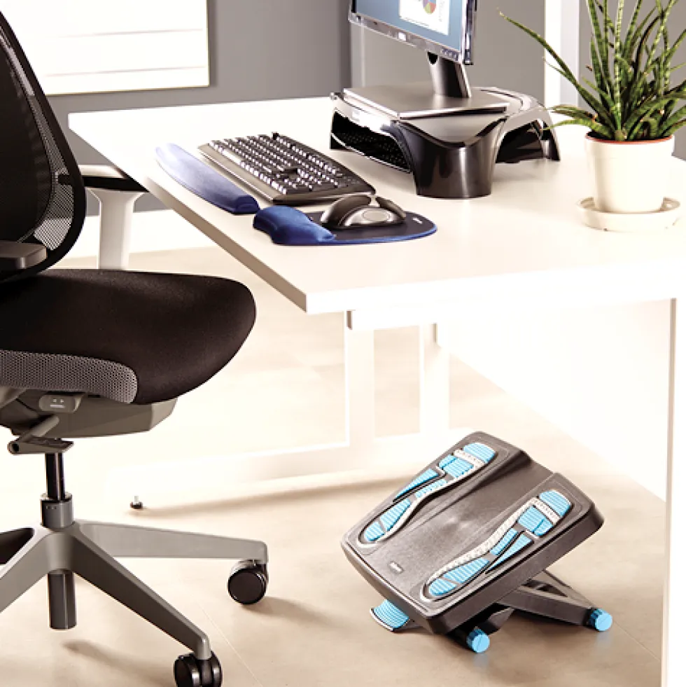 Fotstöd Fellowes massage
