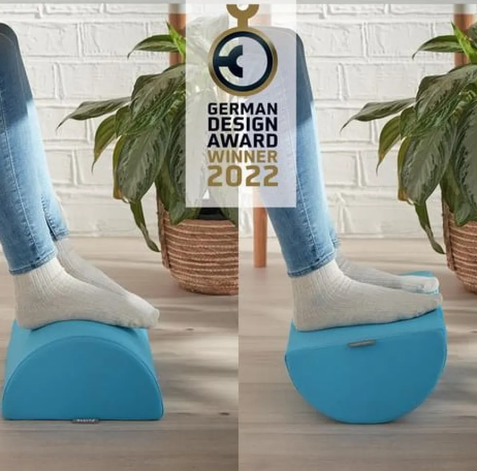 Fotstöd LEITZ Ergo Cosy blå