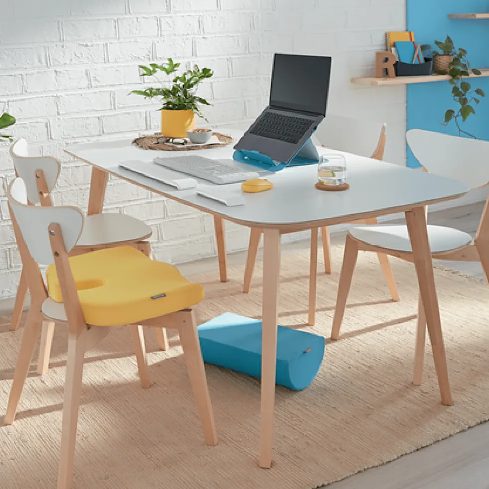 Fotstöd LEITZ Ergo Cosy blå