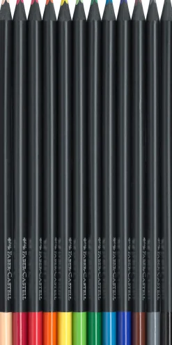 Färgpenna Black Edition 12/fp