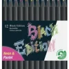 Färgpenna Black Edition Neon 12/fp