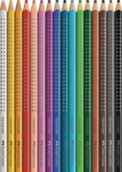 Färgpenna Faber-Castell Colour Grip 2001, 12 färger