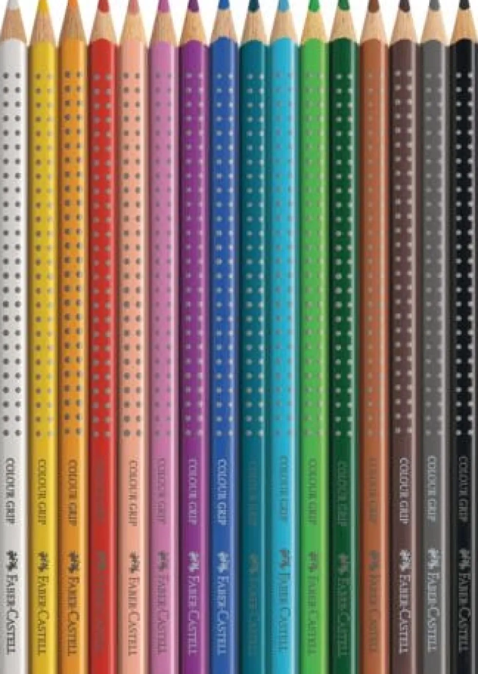 Färgpenna Faber-Castell Colour Grip 2001, 12 färger
