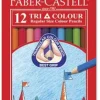 Färgpenna Tri Color Pencil Long 12/fp
