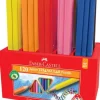 Färgp. FABER Triangular 12 x 10 färger