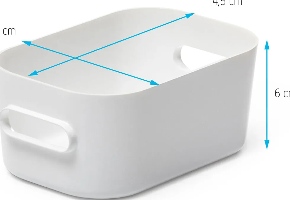 Förvaringsbox Compact XS vit