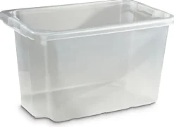Förvaringsbox 55 L transparent