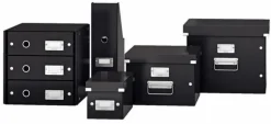 Förvaringslåda Medium Click & Store WOW Svart