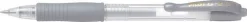 Gelkulpenna Pilot G-2 Metallic Medium Silver, 0.7mm, 12st