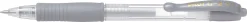 Gelkulpenna Pilot G-2 Metallic Medium Silver, 0.7mm, 12st