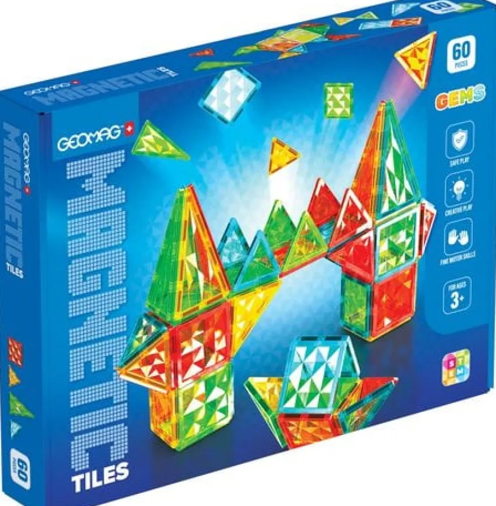 GEOMAG Ädelstenar 60 delar