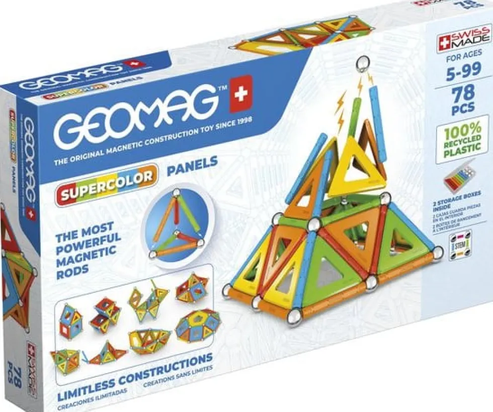 GEOMAG Supercolor recycled 78 delar