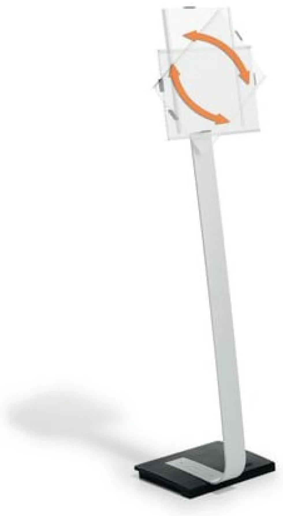 Golvskylt DURABLE info sign stand A4