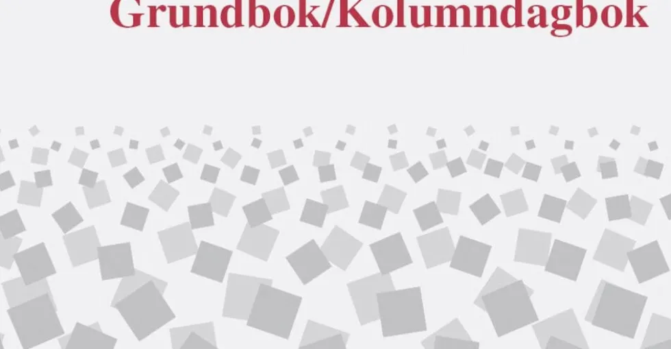 Grundbok/Kolumndagbok A4L