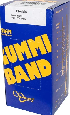 Gummiband nr. 63 75x6,0mm (500g)