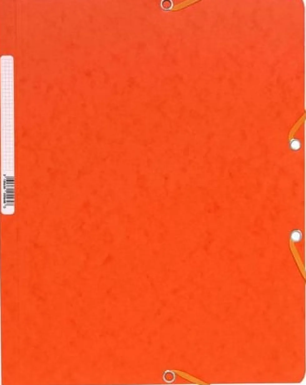 Gummibandsmapp u.kl. EXACOMPTA A4 orange